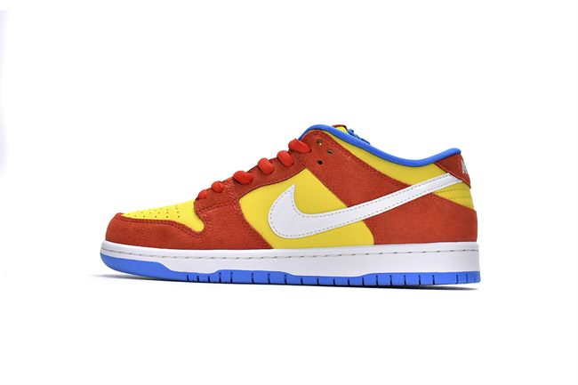 Men's Dunk Low Red/Yellow Shoes 222